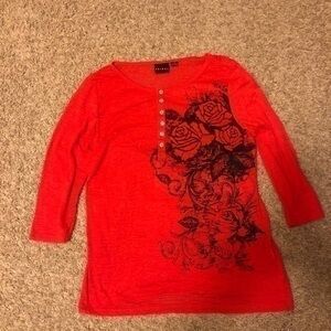 Tribal women’s shirt coral size medium